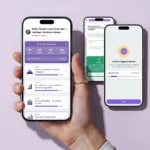 Beatvest App auf dem Smartphone: Mitarbeitende lernen ihre bAV spielerisch in 3-Minuten-Modulen — Penzilla x Beatvest Kooperation